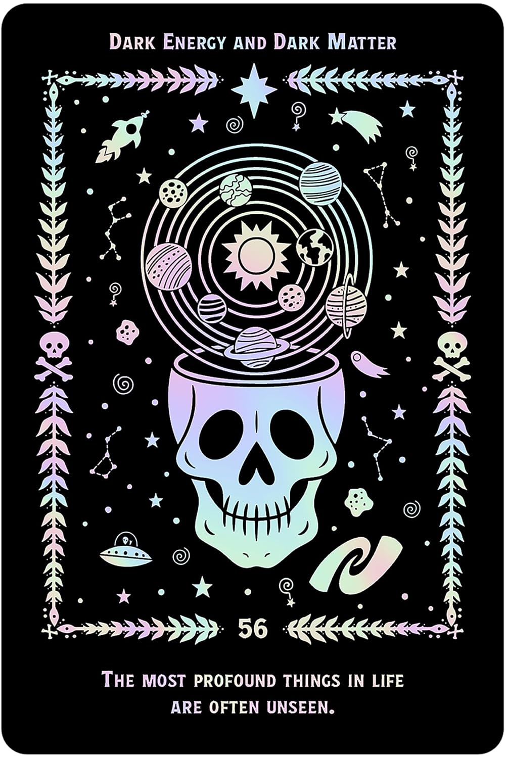 Morbid Mirror Oracle deck by Soni Graves with gothic artwork and shadow work symbolism