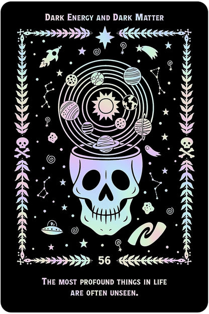 Morbid Mirror Oracle deck by Soni Graves with gothic artwork and shadow work symbolism