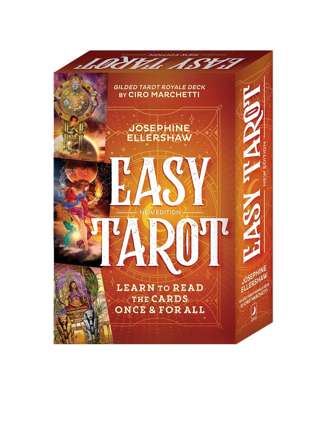 asy Tarot deck Gilded Tarot Royale beginner tarot kit with guidebook UK