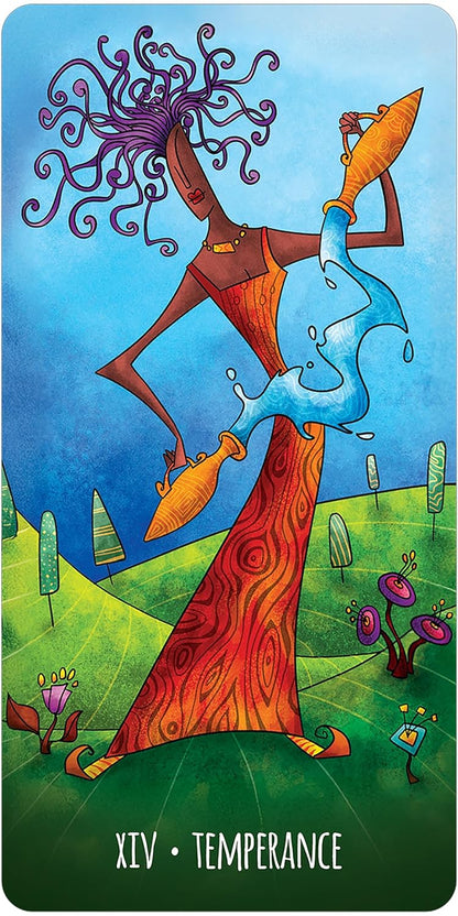 Tarot of the Alchemist deck with alchemical symbolism and esoteric tarot artwork UK