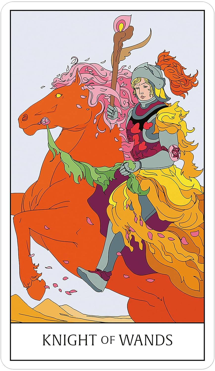 Florana Tarot deck by James Ferry featuring botanical artwork and floral tarot symbolism
