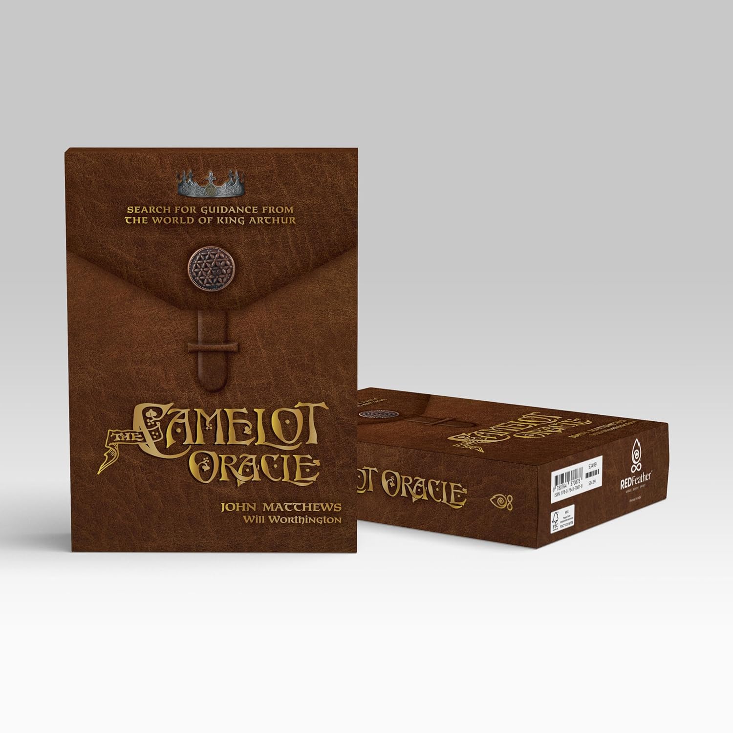 Camelot Oracle deck Arthurian mythology cards with map system and guidebook UK