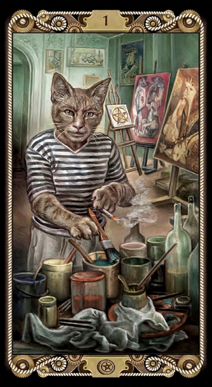 Cattarot – A Playful Tarot of Famous Cats, Humour & Feline Insight