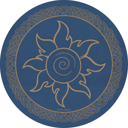 Enchanted Wheel Oracle featuring hand-painted seasonal artwork inspired by the Wheel of the Year
