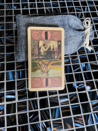 German Tarot Deck – Tarot Allemand à deux têtes, Der Taroc (Advanced Readers) Vieux Monde