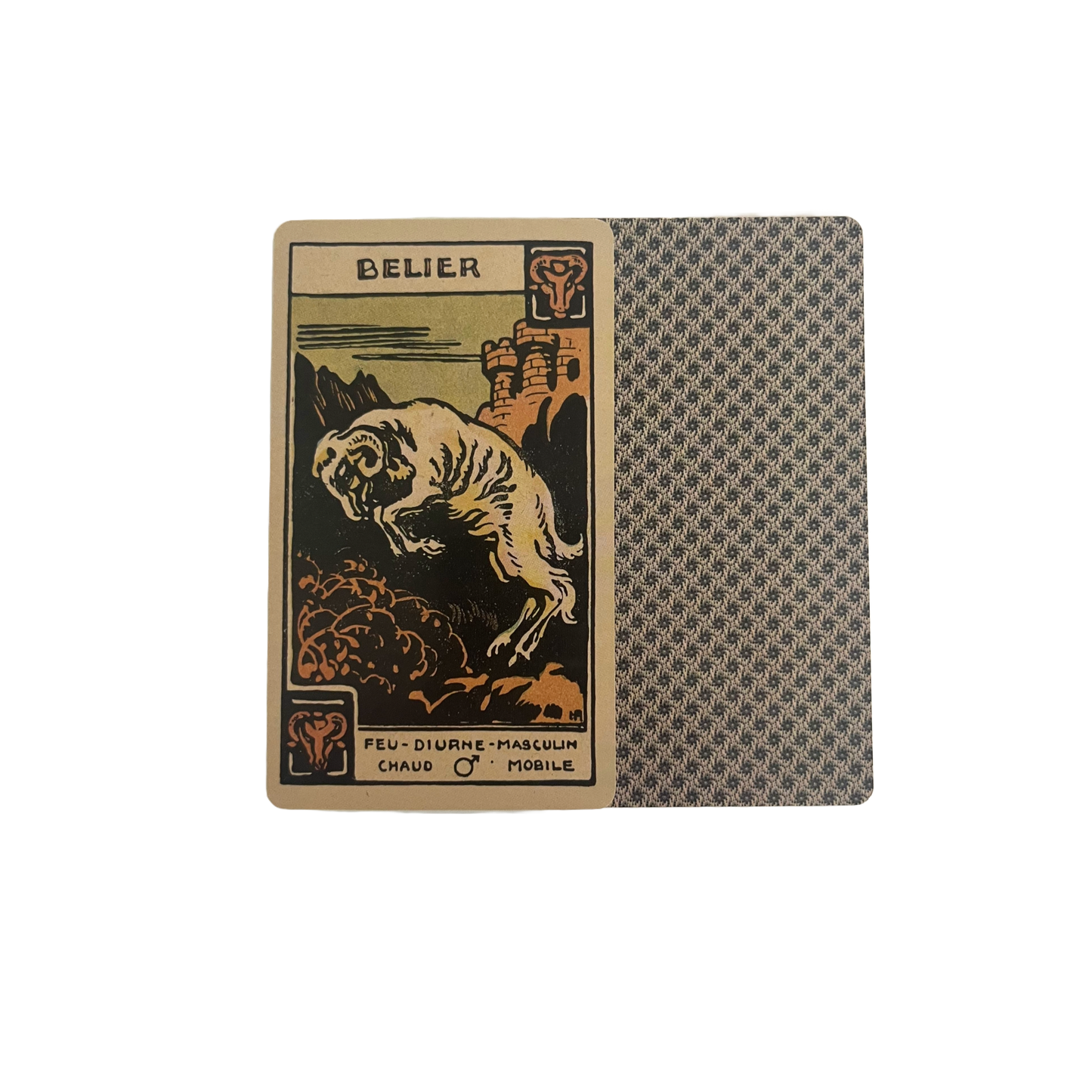 Vieux Monde Astrological Tarot vintage deck with zodiac and planetary symbolism historical tarot UK