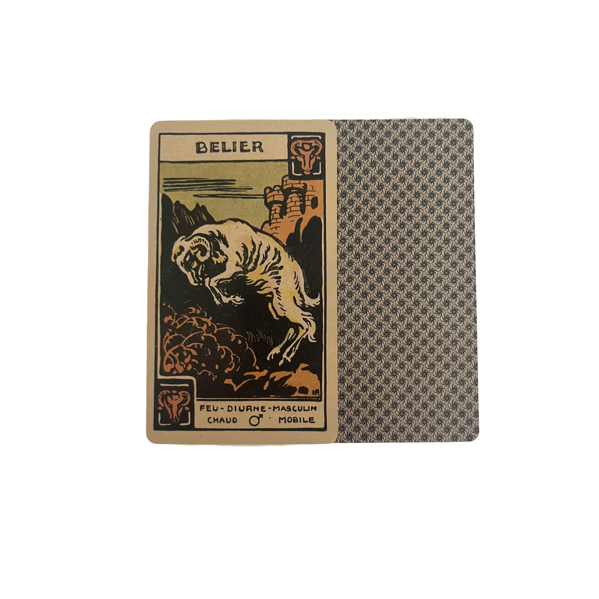 Vieux Monde Astrological Tarot vintage deck with zodiac and planetary symbolism historical tarot UK