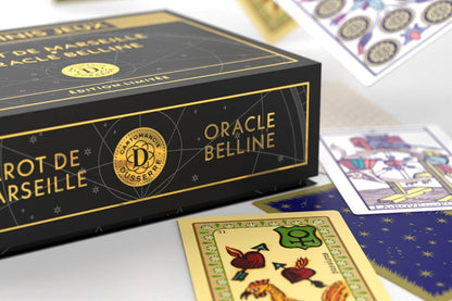 Mini Tarot de Marseille Pastel & Oracle Belline Gift Set
