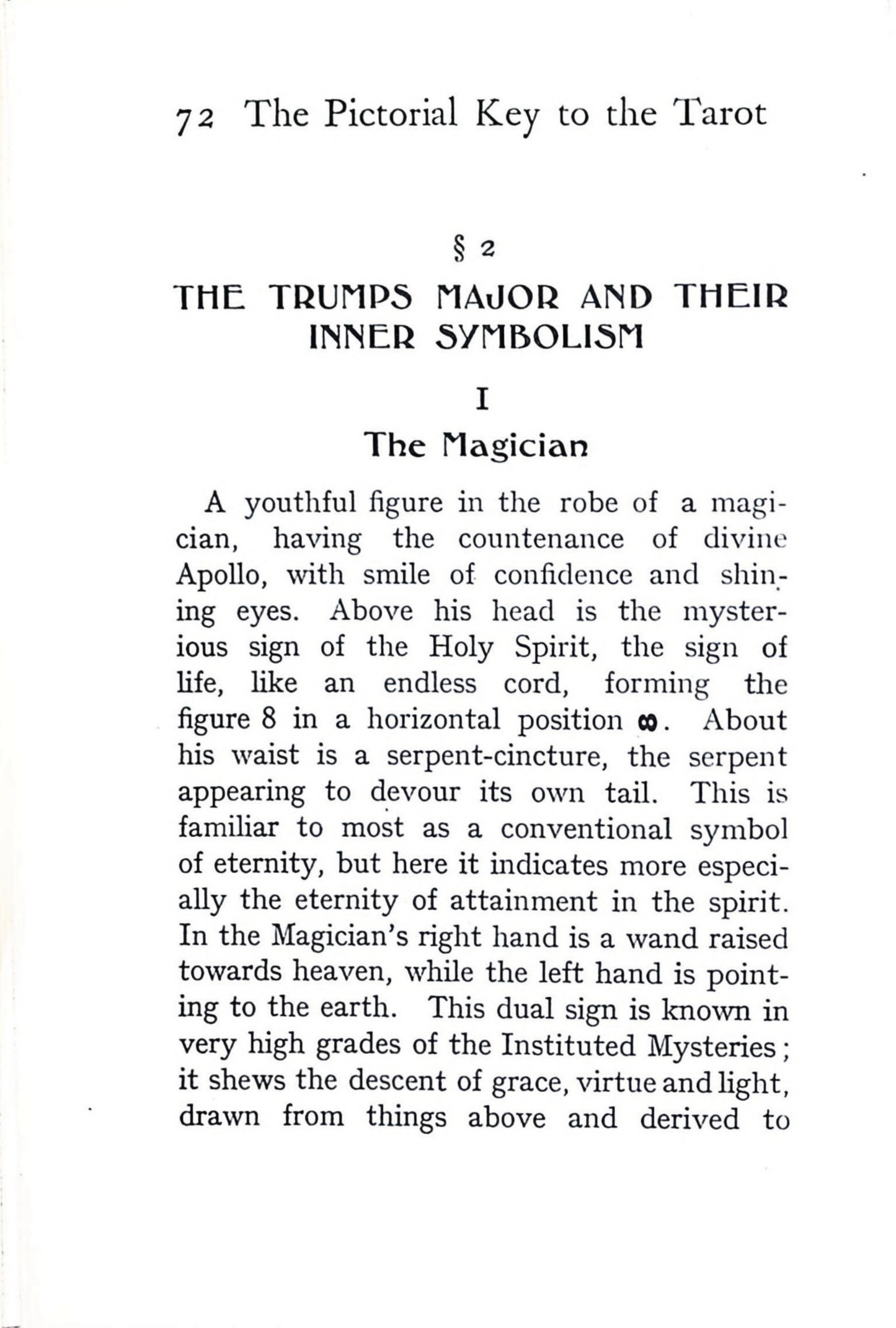 Pictorial Key to the Tarot 1911 facsimile hardcover book with original Rider Waite illustrations
