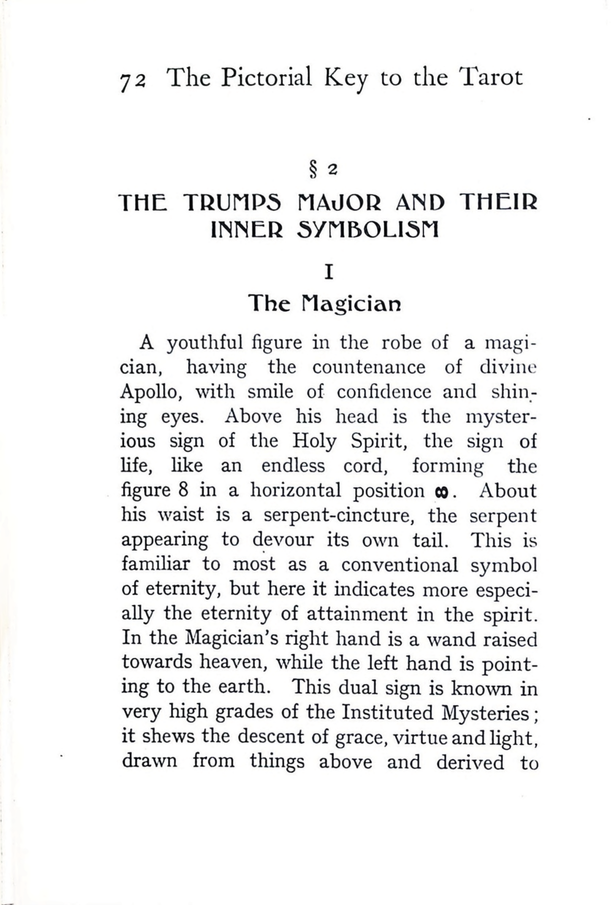 Pictorial Key to the Tarot 1911 facsimile hardcover book with original Rider Waite illustrations