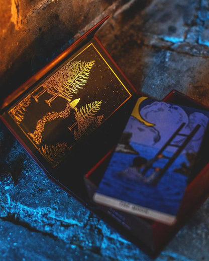 Somnia Tarot Illustrated Edition deck by Nicolas Bruno featuring surreal dream-inspired tarot artwork