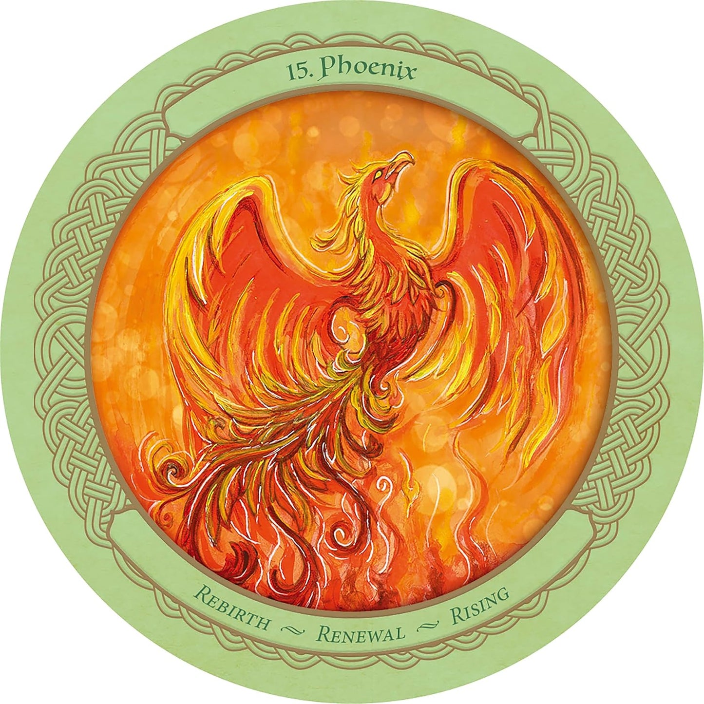 Enchanted Wheel Oracle featuring hand-painted seasonal artwork inspired by the Wheel of the Year