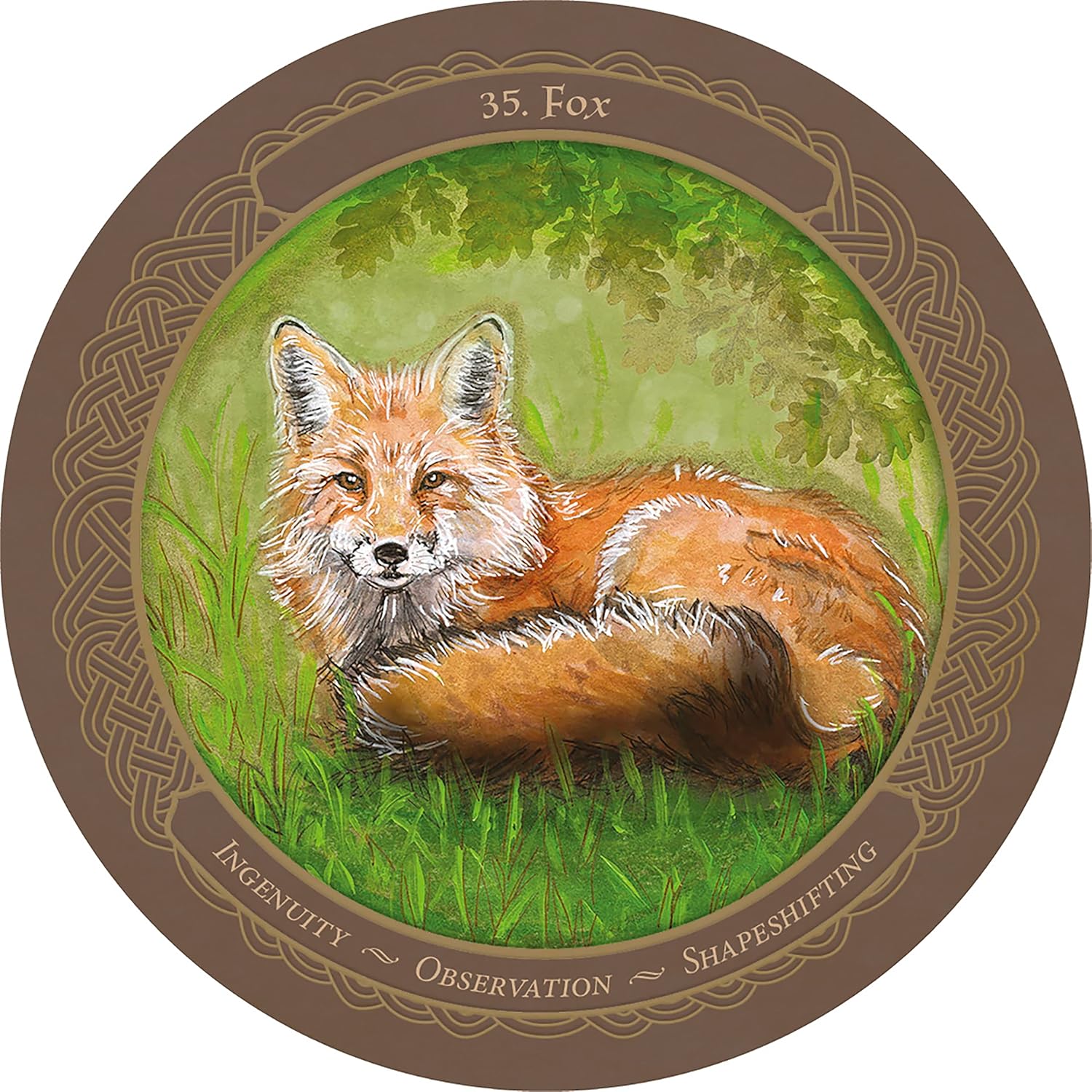 Enchanted Wheel Oracle featuring hand-painted seasonal artwork inspired by the Wheel of the Year