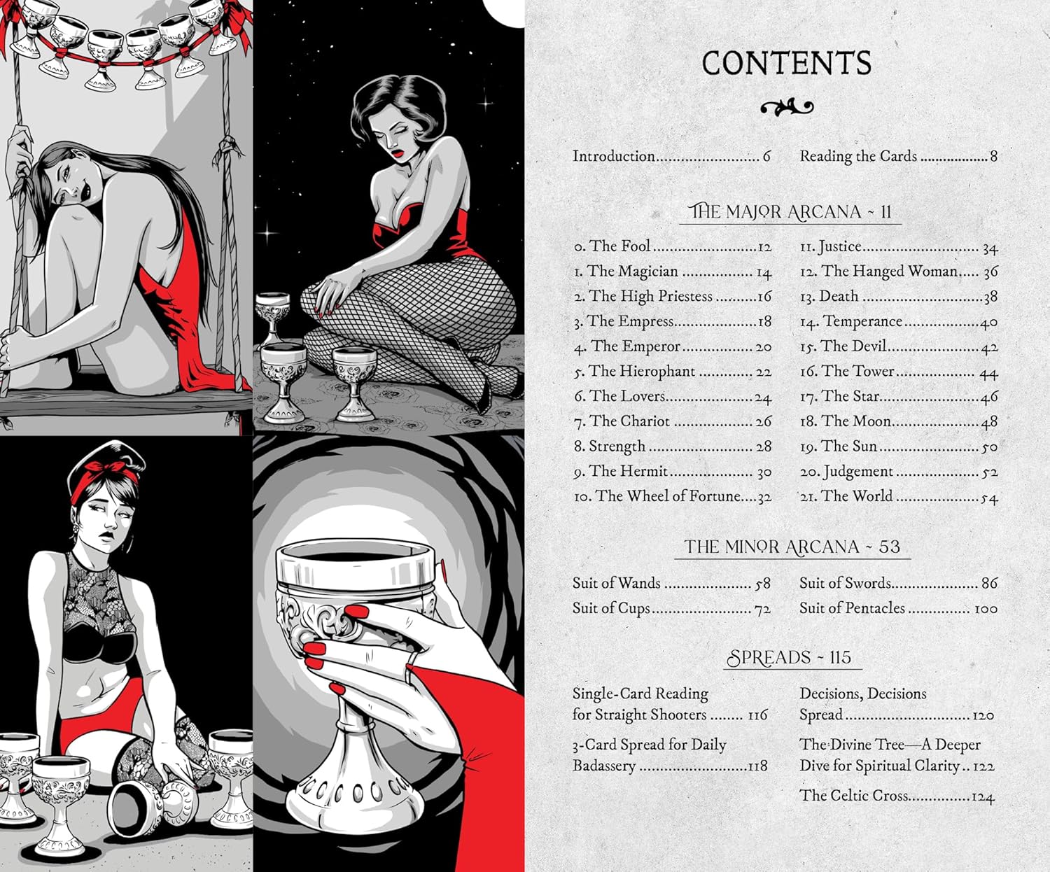 Bad Witch Tarot by Michelle Lodge featuring inclusive modern artwork, diverse tarot archetypes, and a contemporary witchcraft-inspired aesthetic.