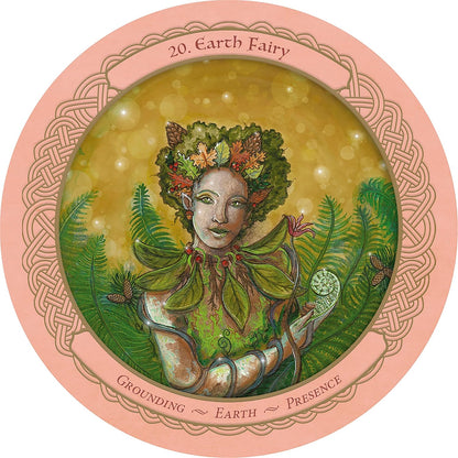 Enchanted Wheel Oracle featuring hand-painted seasonal artwork inspired by the Wheel of the Year