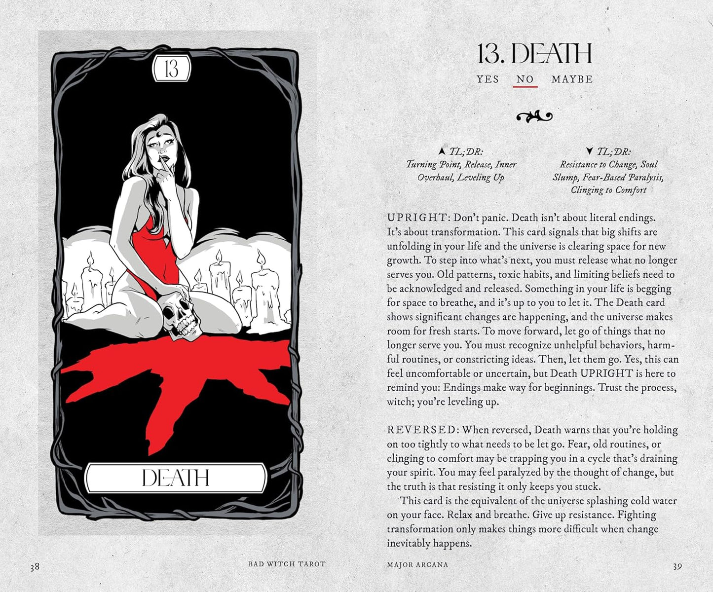Bad Witch Tarot by Michelle Lodge featuring inclusive modern artwork, diverse tarot archetypes, and a contemporary witchcraft-inspired aesthetic.