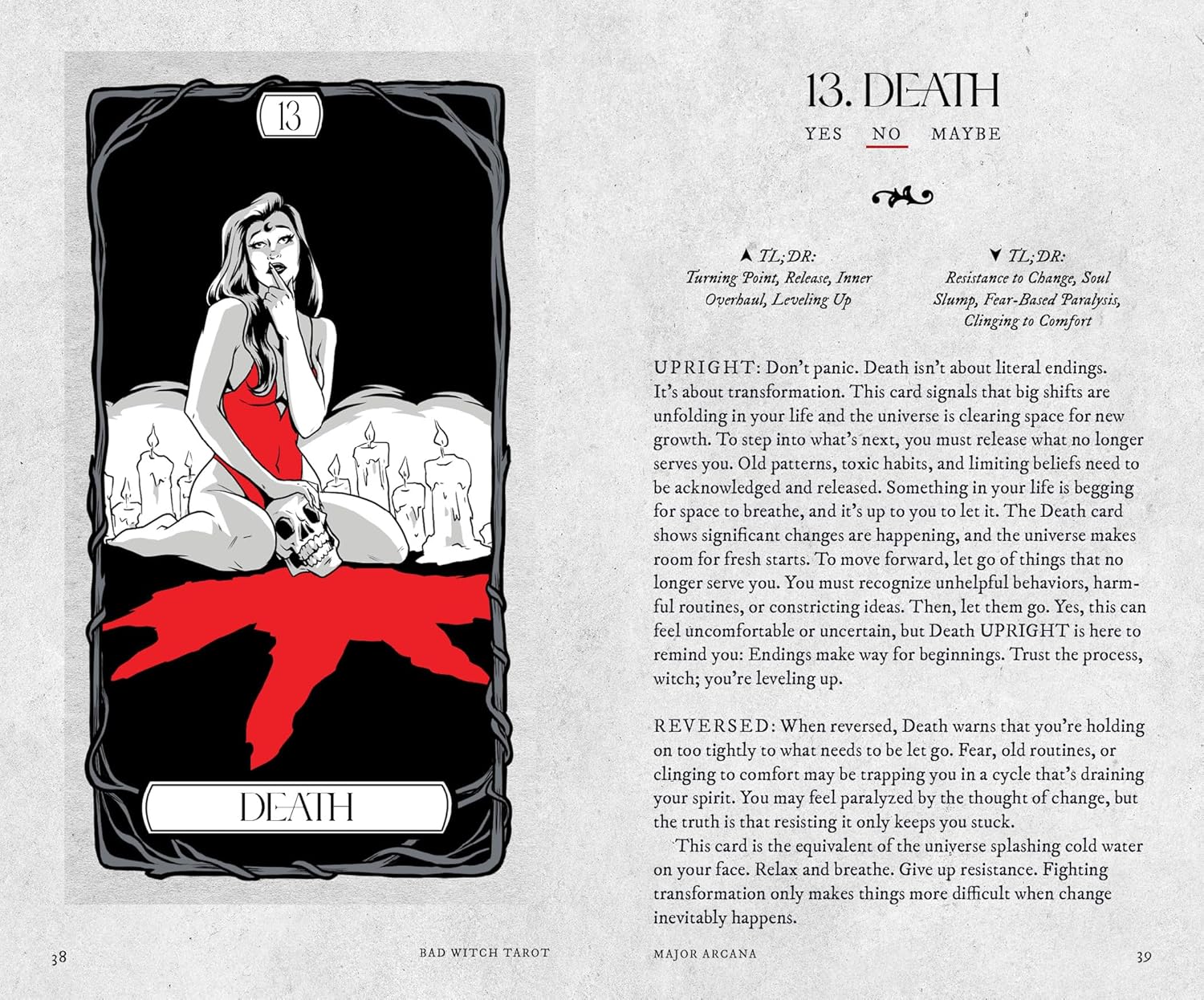Bad Witch Tarot by Michelle Lodge featuring inclusive modern artwork, diverse tarot archetypes, and a contemporary witchcraft-inspired aesthetic.