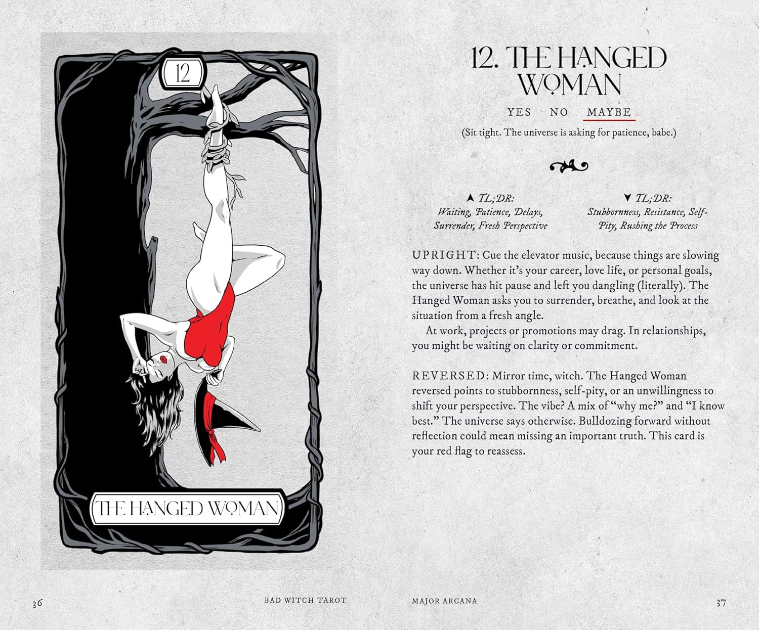 Bad Witch Tarot by Michelle Lodge featuring inclusive modern artwork, diverse tarot archetypes, and a contemporary witchcraft-inspired aesthetic.