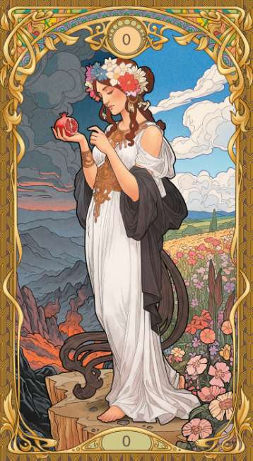 Mythology Tarot deck featuring mythological gods, heroes, legendary figures, and archetypal tarot symbolism inspired by ancient traditions.