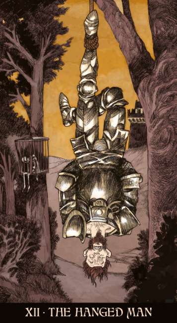 Morgan Le Fay Tarot deck featuring Arthurian mythology, Avalon-inspired artwork, Celtic symbolism, and fantasy tarot imagery.