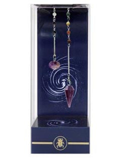PREMIUM AMETHYST CHAKRA PENDULUM PEB26 – BOXED