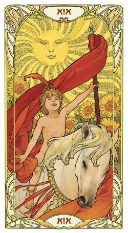 GOLDEN ART NOUVEAU TAROT