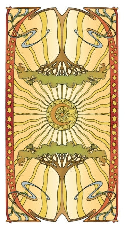 GOLDEN ART NOUVEAU TAROT