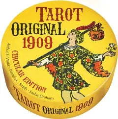 Tarot original 1909 1909 tarot card RWS Pamela Colman smith Circualar cards version 