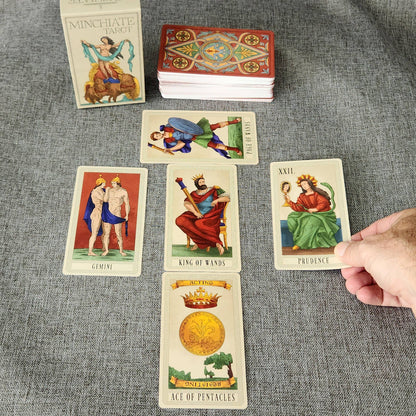 Minchiate Historical Tarot Cards Deck - Da Brigh - Oneness emporium
