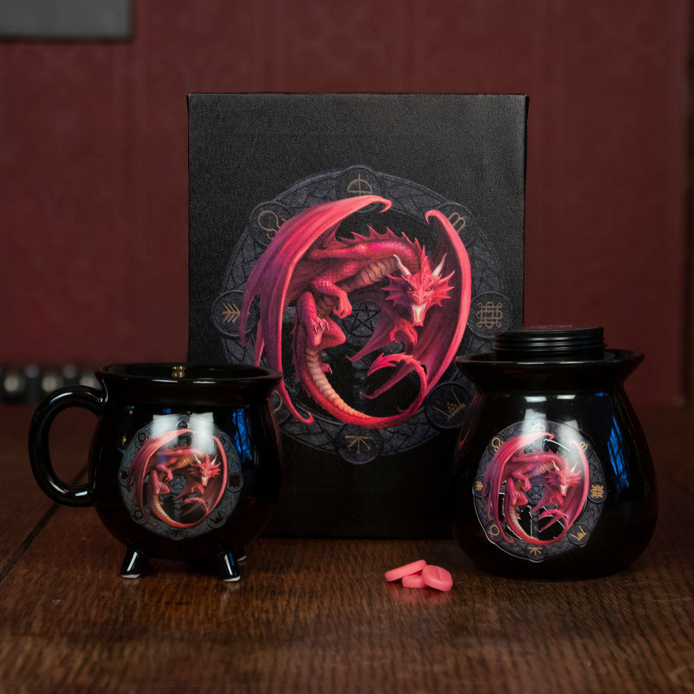 Dragons of Sabbath Wax Melt Gift set by Anne Stokes