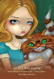 Alice the wonderland oracle Set your course 