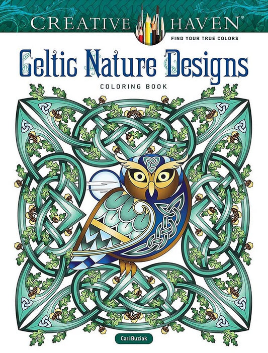 CELTIC NATURE DESIGNS COLORING BOOK