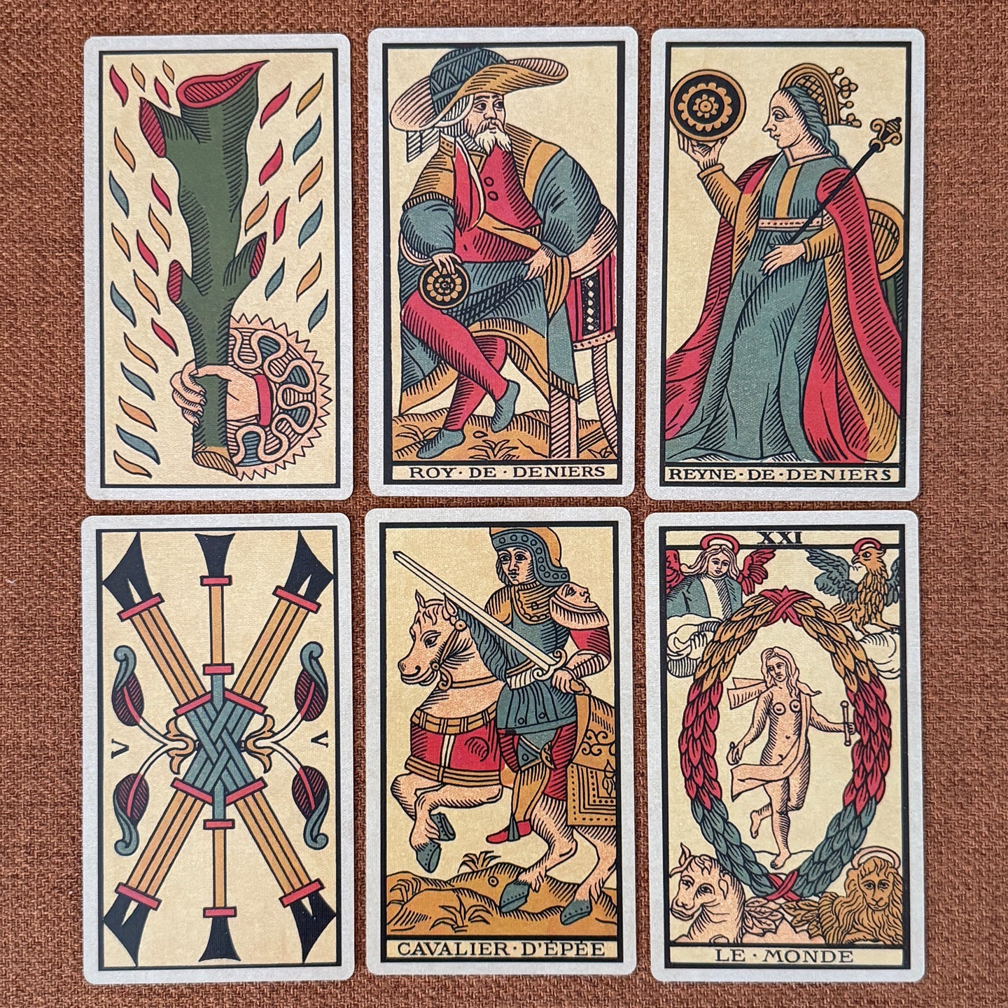 New Marseille Tarot deck by Daniel Martin Diaz with esoteric artwork.