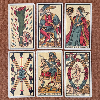 New Marseille Tarot deck by Daniel Martin Diaz with esoteric artwork.