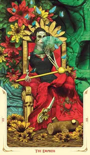 SANTA MUERTE TAROT - Oneness emporium