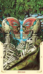 SANTA MUERTE TAROT - Oneness emporium