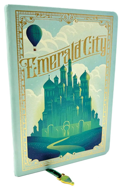 Wicked: Emerald City Journal with Ribbon Charm – Deluxe Wicked-Themed Journal Insight Editions UK