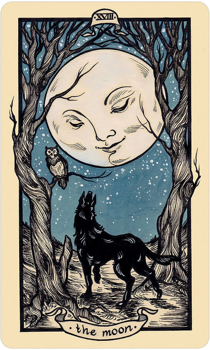 Fyodor Pavlov Tarot deck featuring inclusive hand-painted tarot artwork with gilded edges.