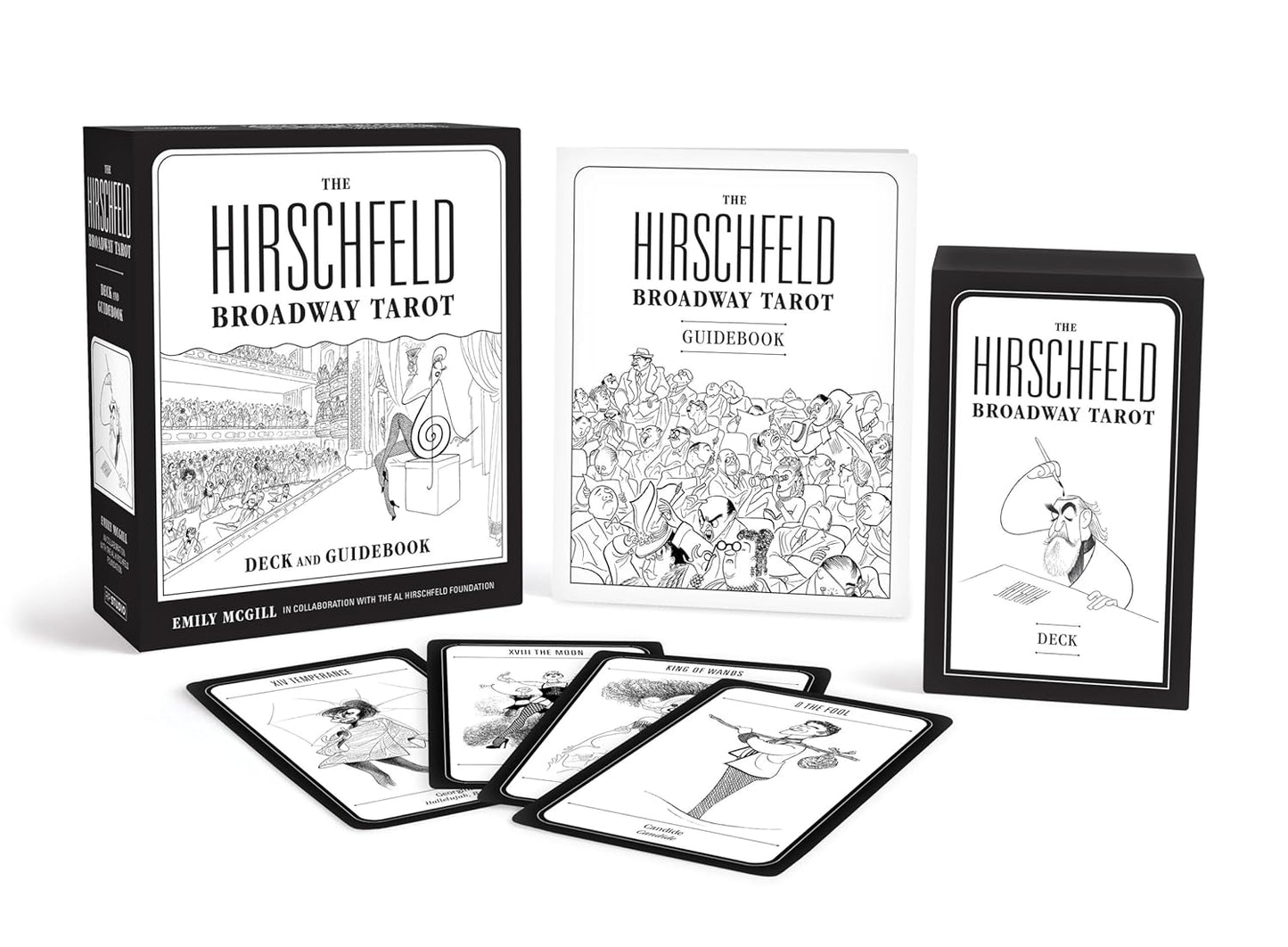 The Hirschfeld Broadway Tarot: Deck and Guidebook