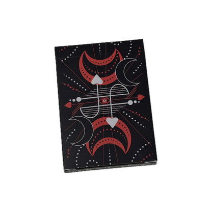Sawyer’s Lenormand oracle deck by Jamie Sawyer featuring bold colourful Lenormand artwork and symbolic imagery