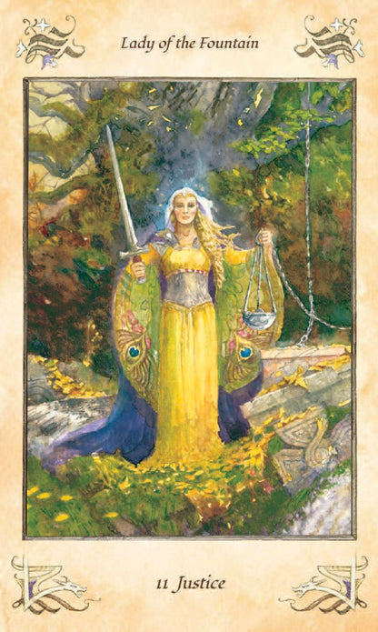 Llewellyn Tarot new edition deck featuring Welsh mythology and Rider-Waite style tarot cards