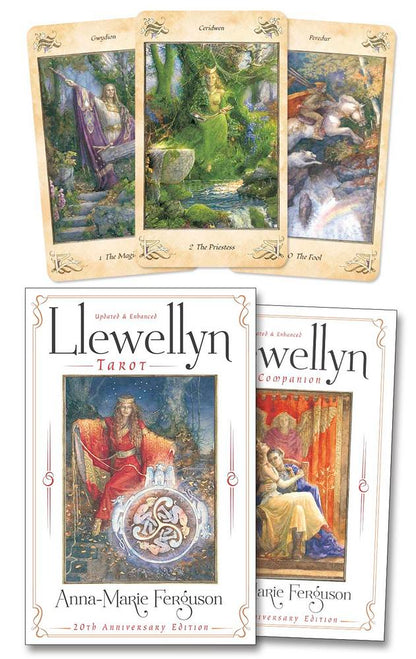 Llewellyn Tarot new edition deck featuring Welsh mythology and Rider-Waite style tarot cards