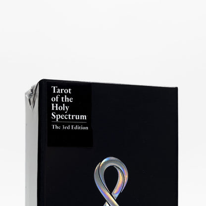 Tarot of the Holy Spectrum by Chase Voorhees featuring vibrant colour symbolism, fully illustrated tarot cards, and contemporary indie artwork.