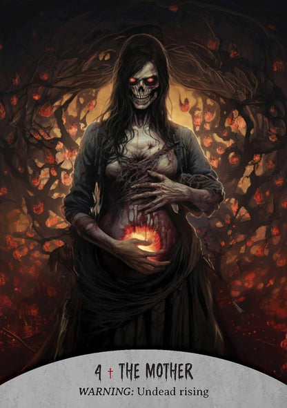 Oracle of the Undead deck by Corpse of Kay featuring zombie-themed oracle cards and guidebook.