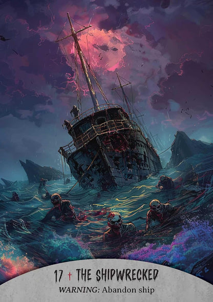 Oracle of the Undead deck by Corpse of Kay featuring zombie-themed oracle cards and guidebook.