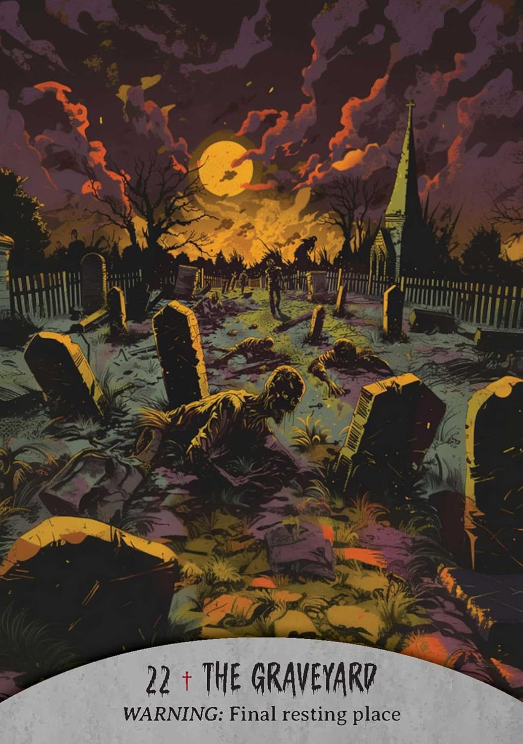 Oracle of the Undead deck by Corpse of Kay featuring zombie-themed oracle cards and guidebook.