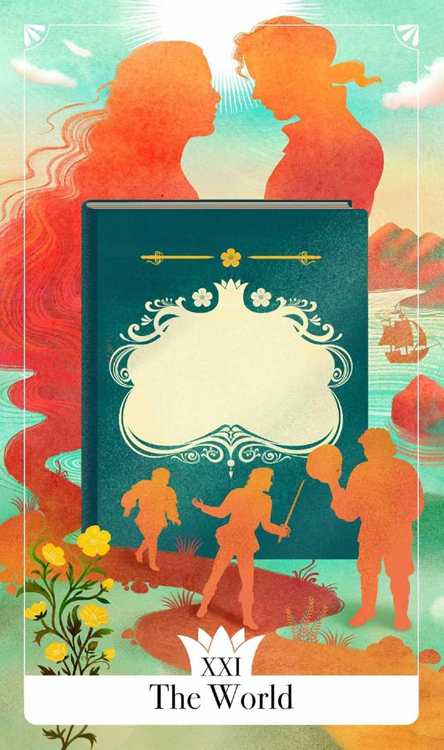 Princess Bride tarot deck featuring illustrated characters from the classic fantasy film with guidebook.