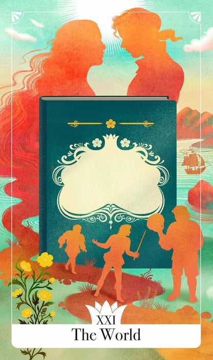 Princess Bride tarot deck featuring illustrated characters from the classic fantasy film with guidebook.