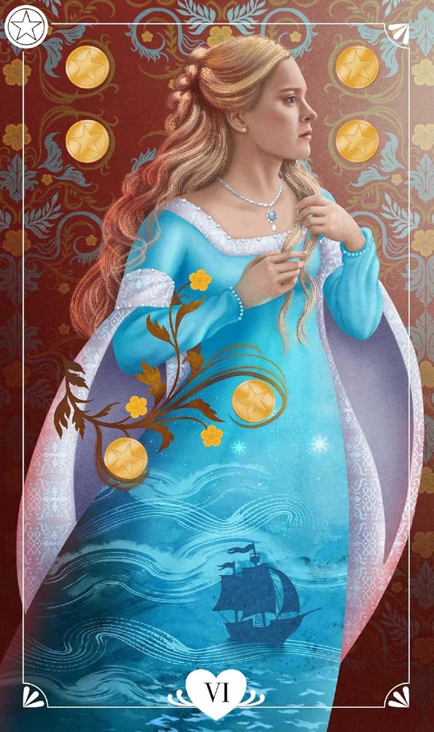 Princess Bride tarot deck featuring illustrated characters from the classic fantasy film with guidebook.