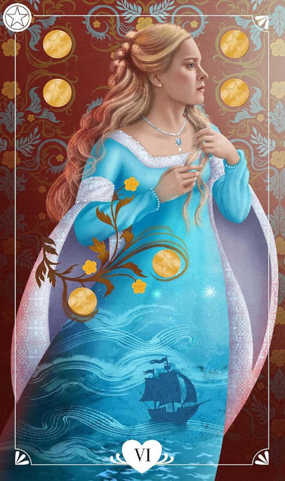 Princess Bride tarot deck featuring illustrated characters from the classic fantasy film with guidebook.